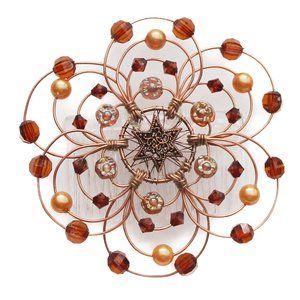 Women's Kippah/Yarmulke/Jewish Head Covering - Eye of the Tiger